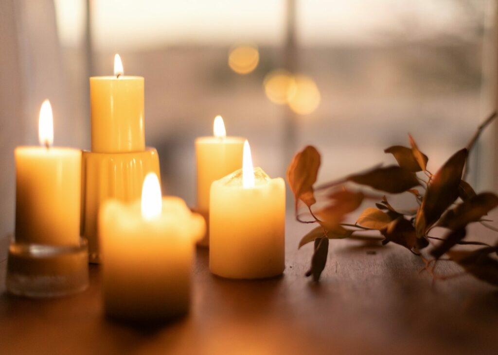 Candles for beltane ritual