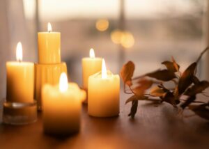 Candles for beltane ritual
